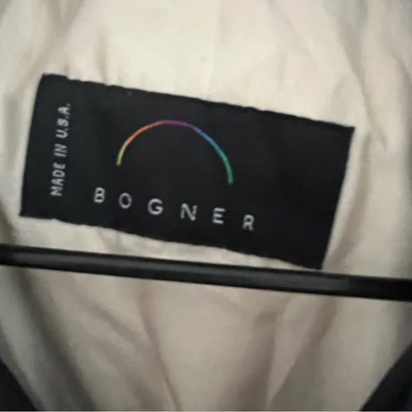 BOGNER Custom Ski Suit Embroidered Tan Black Snowboard Pants - Picture 3 of 11